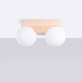 Plafonieră Sollux SL.1683 BULBO 2xG9/8W/230V fag/alb