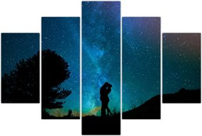 Tablou - Întâlnire sub stele (150x105 cm)