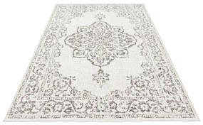 Covor de exterior NORTHRUGS Tilos, 160 x 230 cm, gri - crem