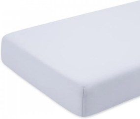 Cearceaf alb cu elastic pentru saltea 70 x 140 cm