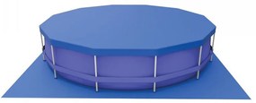 Set piscină cu cadru metalic 450 X 90 cm