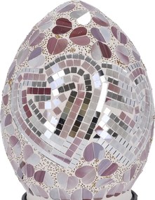 Lampa de masa Mozaic Cuore h 21,5 cm