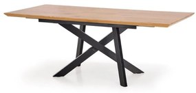 Masa extensibila MDF + metal Capital - L 160-200 x l 90 x h 76 cm