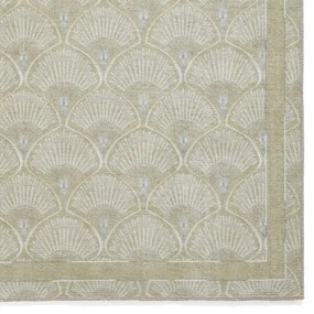 Covor verde deschis lavabil 152x230 cm Deco Peacock – Catherine Lansfield