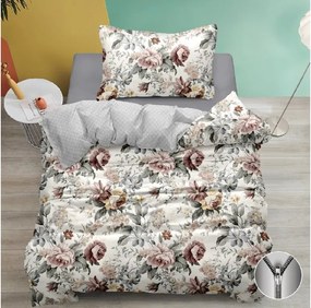 Lenjerie de pat din bumbac YORANA colorata Dimensiune lenjerie de pat: 70 x 90 cm | 140 x 200 cm