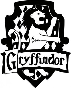 Sticker perete Griffindor