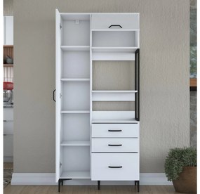 Dulap cu rafturi Jelena 112 (Alb) . 1102201