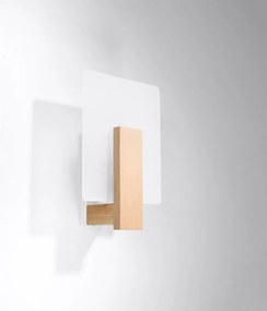 Aplică de perete natural Parola – Sollux