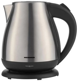 Heinner HEK-17IX - Fierbător electric 1,7 l 2200W/230V crom mat/negru