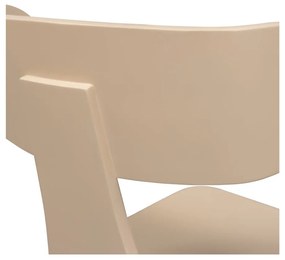 Scaun de dining în culoare naturală stivuibil cu aspect de lemn de frasin Form – WOOOD