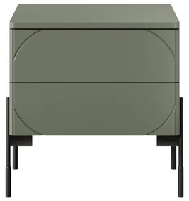 Măsuță de noptieră Sonatia 45 - olive