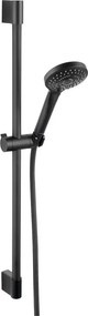 Set de dus Ferro Horn negru mat cu bara 65 cm