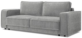 Canapea extensibilă gri deschis Emile - Bobochic Paris