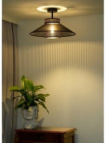 Lustră aplicată RIO Duolla SHINY 1xE27/15W/230V d. 45 cm negru/cupru