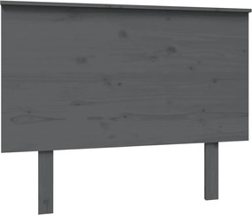 vidaXL Tăblie de pat, gri, 104x6x82,5 cm, lemn masiv de pin