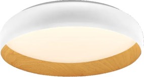 Osram - plafonieră LED Orbis Livia, dimabilă, 36W/230V, Ø 52 cm, alb/maro