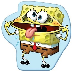 SpongeBob Crazy pernă decorativă 40x40 cm