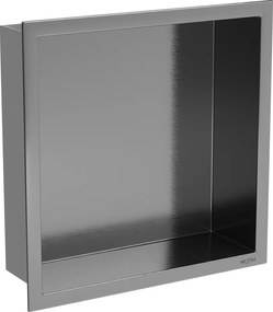 Mexen X-Wall-R raft încastrat cu flanșă 30 x 30 cm, gri armat periat - 19E0303010