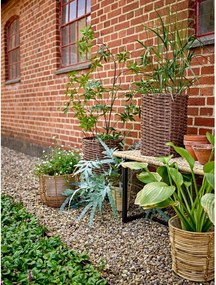 Ghivece decorative 2 buc. din ratan artificial ø 35 cm Cestina – Bloomingville