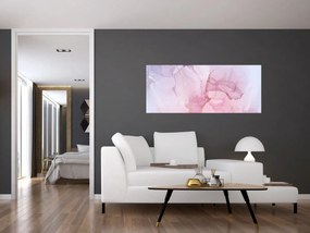 Tablou - Pete roz (120x50 cm)