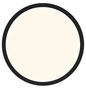 Plafoniera LED design silm IP54 baie Oja 29 negru 3000-4000K 2015026103 NL