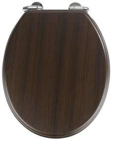 Capac de toaletă WENGE, MDF, WENKO