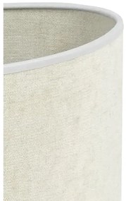 Lampă de masă Duolla OVAL 1xE27/15W/230V d. 30 cm gri