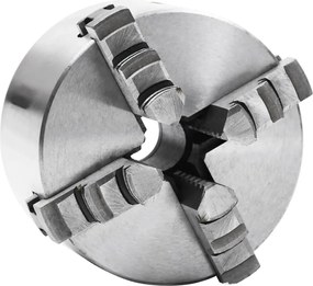 vidaXL Mandrină de strung cu 4 fălci, 100 mm, oțel