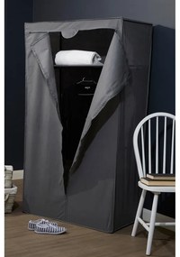 Șifonier gri din material textil 90x160 cm Dara – Premier Housewares