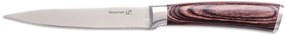 Set de cuțite Gourmet Nature G21, 5 bucăți, suport de bambus