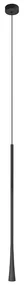 Pendul LED stil minimalist modern Slim negru