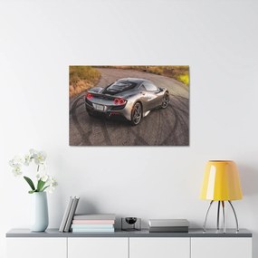Tablou Canvas Gray Ferrari 120x80 cm