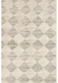 Covor lana Checkered grey Selectează mărime: 200 X 300