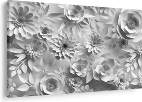 Tablou - Flori albe (90x60 cm)