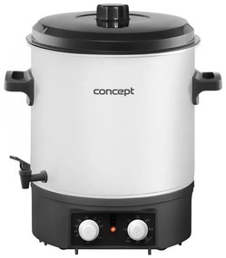 Aparat de conservare și fierbere Concept ZH0030 27 l 2000W/230V oțel inoxidabil/negru