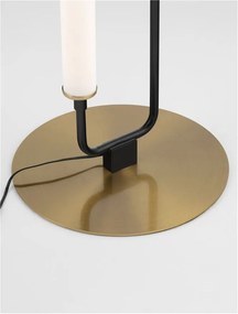 Lampa de podea LED moderna stil minimalist WETRO negru