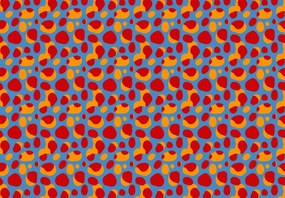 Fototapet - Pete retro multicolore (147x102 cm)
