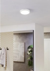 Eglo 901307-LED Plafonieră FUEVA, LED 11,5 W, 230 V, 2700/4000/6500 K, Ø21,1 cm, alb