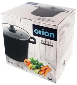 Oală Orion cu capac din sticlă Grande , 4,4 l