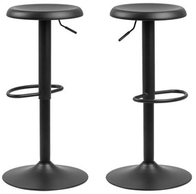 Scaun de bar negru 80 cm Finch – Actona