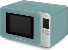 Cuptor cu microunde cu gratar 4in1 SMEG Collezione MOC01EGMEU, 1900 W, 29 l, 18 programe, Inchidere lina, Semnal sonor, Ecran LCD, Verde