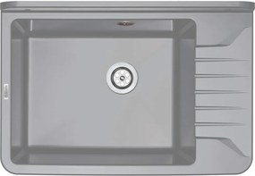 Garden Chiuvetă de serviciu, 1-cuvă - montare pe perete Finisaj: Antracit ZYT_311A