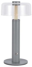 Lampă LED de birou reglabilă, reîncărcabilă, 1W, 5V, 3000K, 1800 mAh, gri