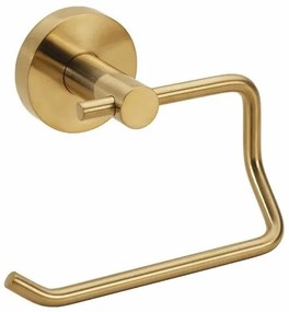 Suport hârtie igienică Sapho XR704GB X-Round Gold,fără capac, auriu