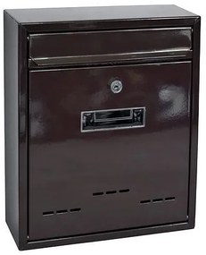 Cutie postala, maro, 31x9x36 cm, Flatblock