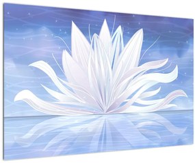 Tablou - Floare de lotus (90x60 cm)