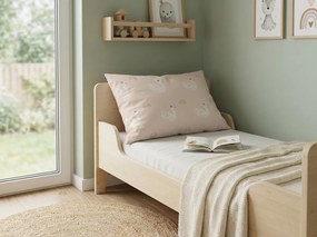 Husa din bumbac pentru perna SWAN CLOUD 40x60 cm, roz