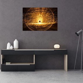 Tablou - Disc luminos (90x60 cm)