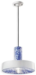 Pendul design italian realizat manual din ceramica PI, D.35cm