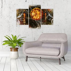 Tablou cu pictură epochală străveche (90x60 cm)